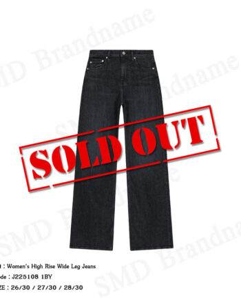 Calvin Klein Jeans กางเกงยีนส์ผู้หญิง รุ่น Women's High Rise Wide Leg Jeans Code: J225108 1BY