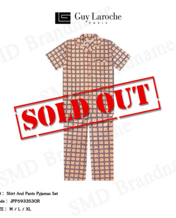 Guy Laroche เซ็ทชุดนอน รุ่น Shirt And Pants Pyjamas Set Code: JPP5933S3OR