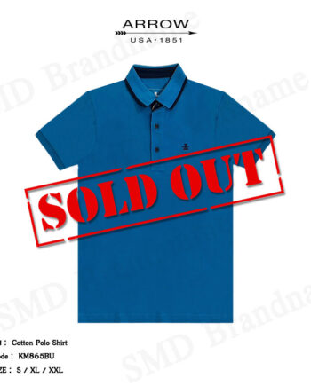 Arrow เสื้อโปโล รุ่น Cotton Polo Shirt Code: KM865BU