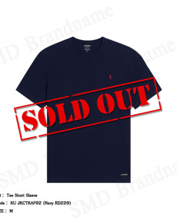 Jockey เสื้อยืดคอกลมผู้ชาย รุ่น Tee Short Sleeve Code: KU JKCTKAF02 (Navy RD220)