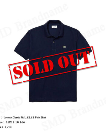 Lacoste เสื้อโปโลชาย รุ่น Classic Fit L.12.12 Polo Shirt Code: L1212 10 166