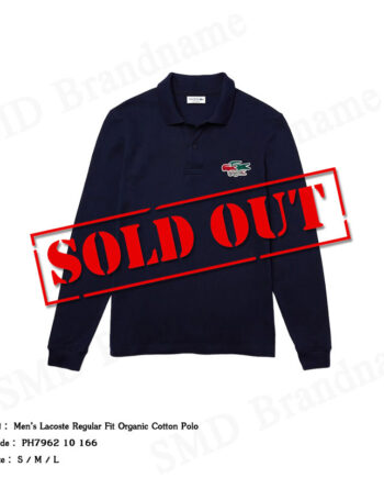 Lacoste เสื้อโปโลชาย รุ่น Men’s Lacoste Regular Fit Organic Cotton Polo Code: PH7962 10 166