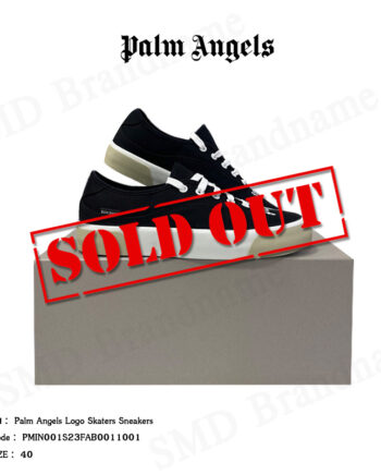 Palm Angels รองเท้าผ้าใบ รุ่น Palm Angels Logo Skaters Sneakers Code: PMIN001S23FAB0011001