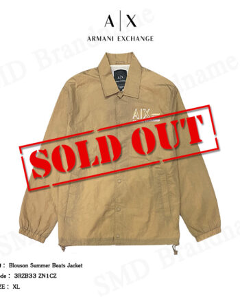 Armani Exchange เสื้อแจ็คเก็ต รุ่น Blouson Summer Beats Jacket Code: 3RZB33 ZN1CZ