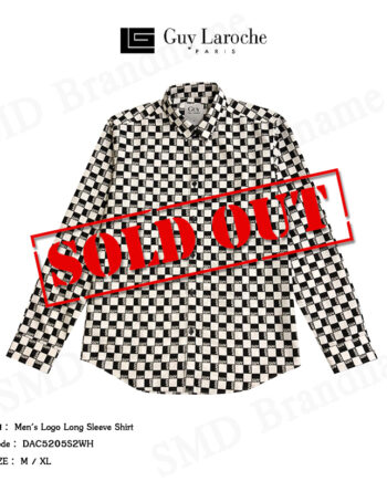 Guy Laroche เสื้อเชิ้ตแขนยาว รุ่น Men's Logo Long Sleeve Shirt  Code: DAC5205S2WH