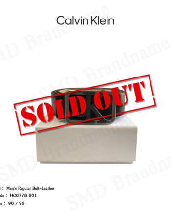 Calvin Klein Jeans เข็มขัด รุ่น Men's Regular Belt-Leather Code HC0778 001