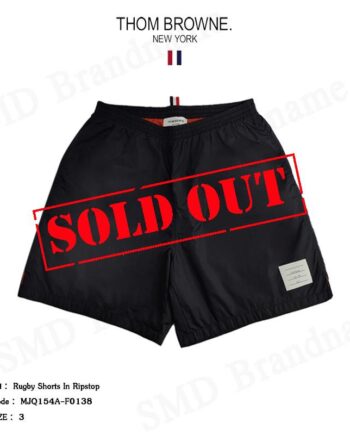 Thom Browne กางเกงขาสั้น รุ่น Rugby Shorts In Ripstop Code: MJQ154A-F0138