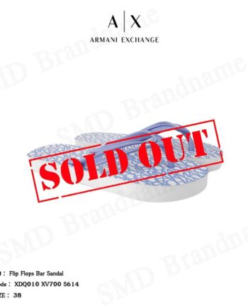 Armani Exchange รองเท้าแตะ รุ่น Flip flops Bar Sandal Code: XDQ010 XV700 S614