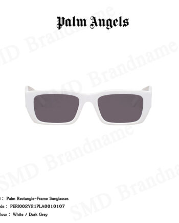 Palm Angels แว่นกันแดด รุ่น Palm rectangle-frame sunglasses Code: PERI002Y21PLA0010107
