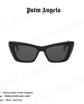 Palm Angels แว่นกันแดด รุ่น Hermosa square-frame sunglasses Code: PERI012F22PLA0011007