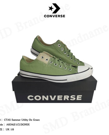 Converse รองเท้าผ้าใบ รุ่น Ctas Summer Utility OX Green Code: A03421CU3GNXX