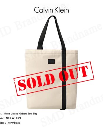 Calvin Klein กระเป๋าถือ กระเป๋าสะพาย รุ่น Nylon Unisex Medium Tote Bag Code: N01 W1099