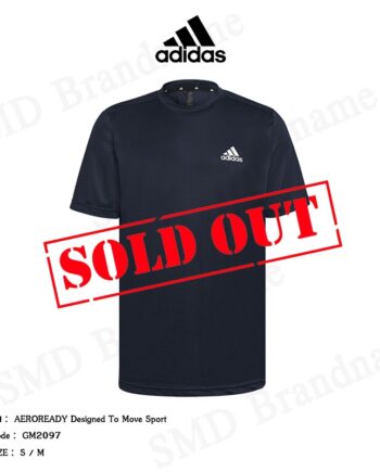 Adidas เสื้อยืด รุ่น Aeroready Designed To Move Sport Code: GM2097