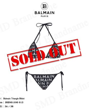 Balmain ชุดว่ายน้ำ รุ่น Balmain Triangle Bikini Code : BKB901590 013