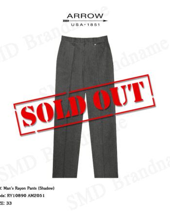 Arrow กางเกงสแล็ค ขายาว ทำงาน รุ่น Man's Rayon Pants (Shadow) Code: RY10890 AM2051