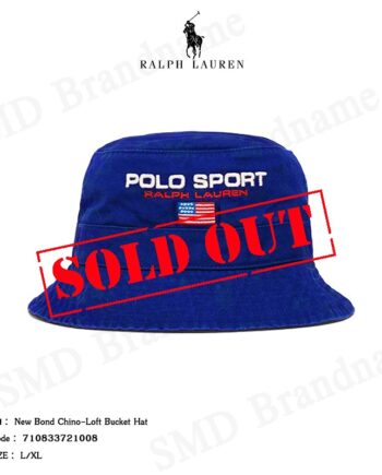 Polo Ralph Lauren หมวกบักเก็ต รุ่น New Bond Chino-Loft Bucket Hat Code: 710833721008