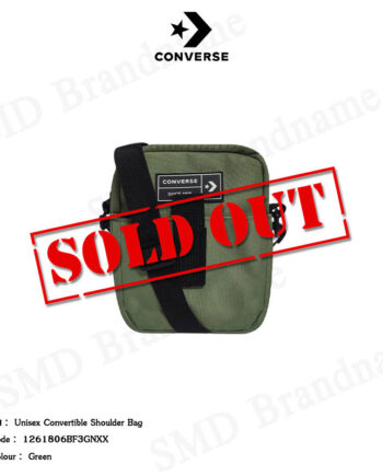 Converse กระเป๋าคาดอก รุ่น Beveled Square Waist Bag Code: 1261821AH3BKXX