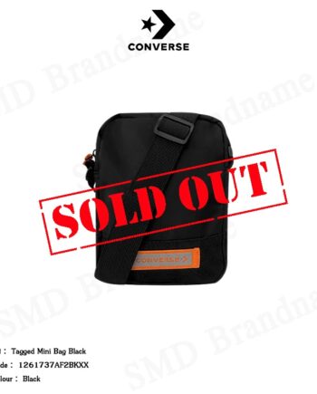 Converse กระเป๋าสะพายข้าง รุ่น Tagged Mini Bag Black Code: 1261737AF2BKXX