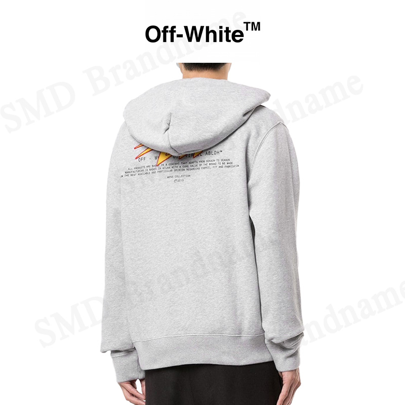OFF WHITE×END till the end popover hoody（Half Zip Popover Jacket 