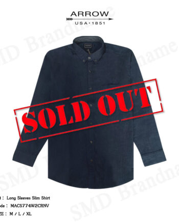 Arrow เสื้อเชิ้ตแขนยาว รุ่น Long Sleeves Slim Shirt Code: MACS774W2CRNV