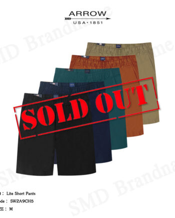 Arrow กางเกงขาสั้นผู้ชาย เซ็ท 5 ตัว 5 สี รุ่น Lite Short Pants Code: SW2A9CH5