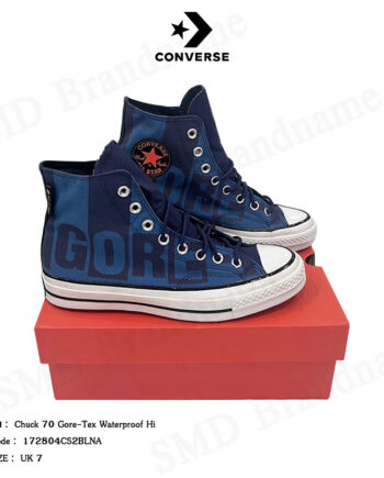 Converse รองเท้าผ้าใบ รุ่น Chuck 70 Gore-Tex Waterproof Hi Code: 172804CS2BLNA