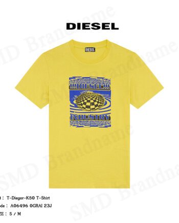 Diesel เสื้อยืด รุ่น T-Diegor-K50 T-Shirt Code: A06496 0GRAI 23J