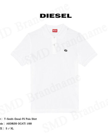 Diesel เสื้อโปโล รุ่น T-Smith-Doval-PJ Polo Shirt Code: A03820 OCATI 100