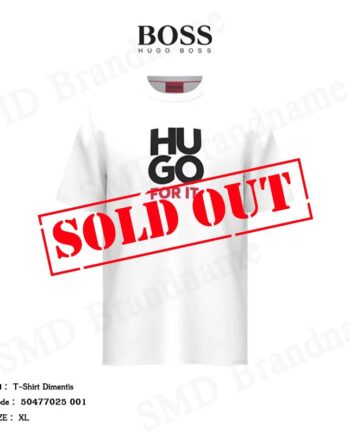 Hugo Boss เสื้อยืดคอกลมชาย รุ่น T-shirt Dimentis Code: 50477025 001