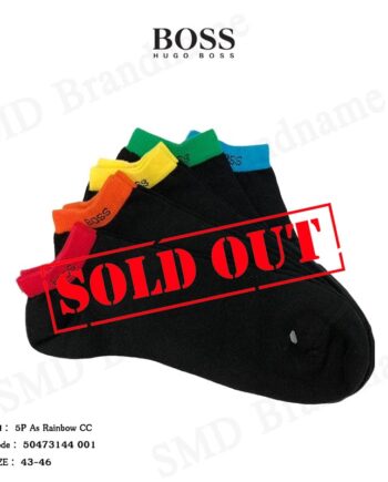Hugo Boss ถุงเท้า รุ่น 5P As Rainbow CC Code: 50473144 001