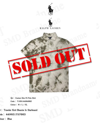 Polo Ralph Lauren เสื้อโปโลชาย รุ่น Custom Slim Fit Polo Shirt Code: 710914496002
