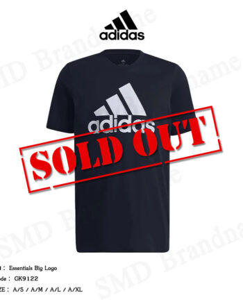 Adidas เสื้อยืดคอกลม รุ่น Essentials Big Logo Code: GK9122