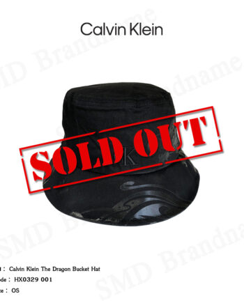 Calvin Klein Jeans หมวกบัคเก็ต รุ่น Calvin Klein The Dragon Bucket Hat Code HX0329 001