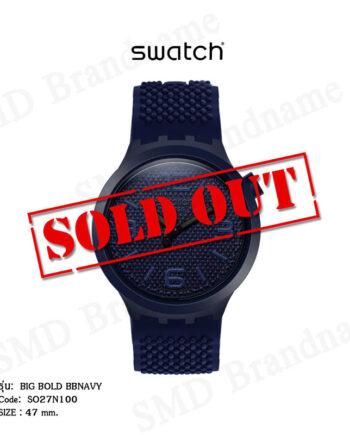 SWATCH นาฬิกาข้อมือ รุ่น  BIG BOLD BBNAVY Code: SO27N100