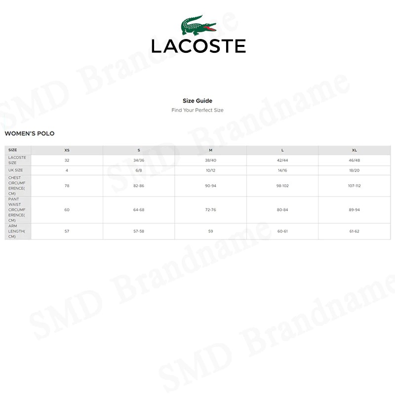Lacoste เสื้อโปโลหญิง รุ่น Women's Lacoste Slim Fit Stretch Cotton Striped Polo Code: PF9111 10 0F3