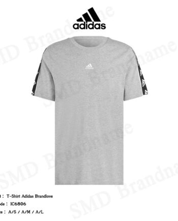 Adidas เสื้อยืดคอกลม รุ่น T-shirt Adidas Brandlove Code: IC6806