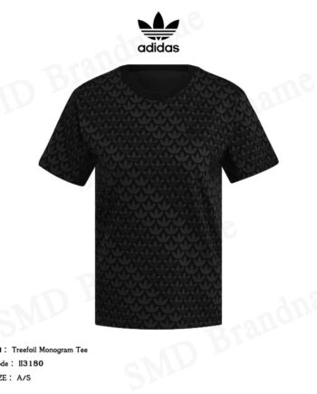 Adidas เสื้อยืดคอกลมผู้หญิง รุ่น Treefoil Monogram Tee Code: II3180