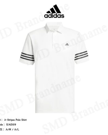 Adidas เสื้อโปโลชาย รุ่น 3-Stripes Polo Shirt Code: IU4359