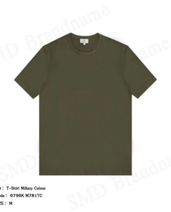 CK Calvin Klein เสื้อยืดคอกลมชาย รุ่น T-Shirt Miltary Colour Code: 0790K M781TC