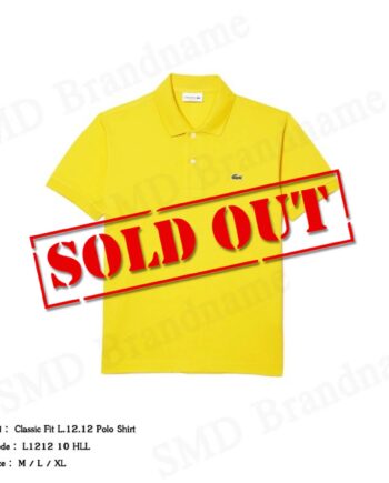Lacoste เสื้อโปโลชาย รุ่น Classic Fit L.12.12 Polo Shirt Code: L1212 10 HLL
