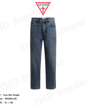 Guess กางเกงยีนส์ขายาว รุ่น Crop Slim Straight Code: MN3D9150