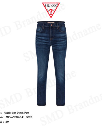 Guess กางเกงยีนส์ขายาว รุ่น Angels Slim Denim Pant Code: M2YAN2D4Q41 2CRD