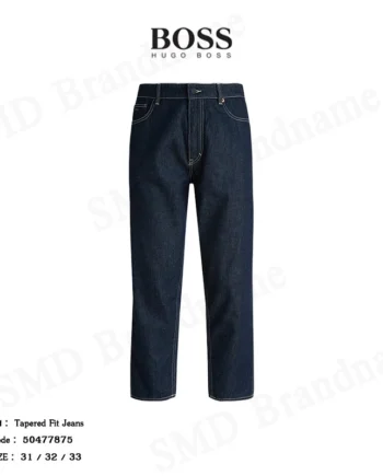 Hugo Boss กางเกงยีนส์ชาย รุ่น Tapered Fit Jeans Code: 50477875