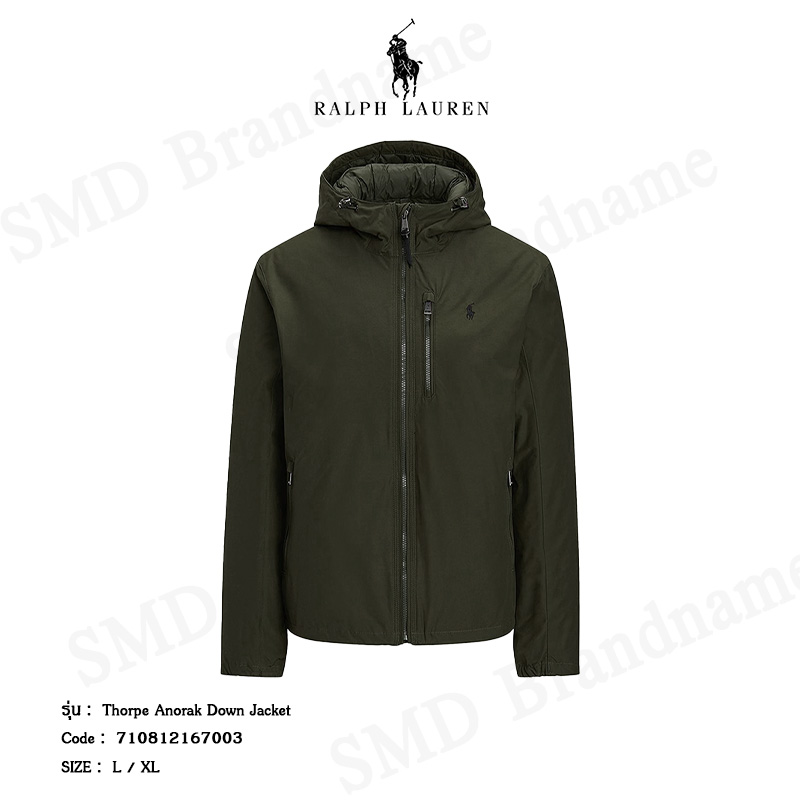 Polo Ralph Lauren เสื้อโค้ทแจ๊คเก็ต รุ่น Thorpe Anorak Down Jacket 