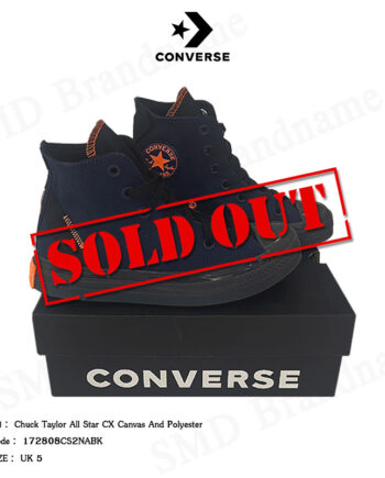 Converse รองเท้าผ้าใบ รุ่น Chuck Taylor All Star CX Canvas and Polyester Code : 172808CS2NABK
