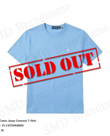 Polo Ralph Lauren เสื้อยืดคอกลมผู้หญิง รุ่น Cotton Jersey Crewneck T-Shirt Code: 211972944005