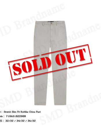 Polo Ralph Lauren กางเกงขายาวผู้ชาย รุ่น Stretch Slim Fit Knitlike Chino Pant Code: 710651822008
