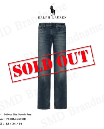 Polo Ralph Lauren กางเกงยีนส์ขายาว รุ่น Sullivan Slim Stretch Jean Code: 710869649001