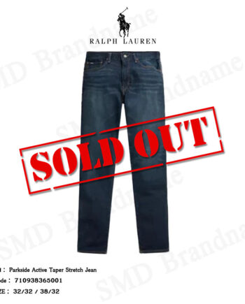 Polo Ralph Lauren กางเกงยีนส์ผู้ชาย รุ่น Parkside Active Taper Stretch Jean Code: 710938365001