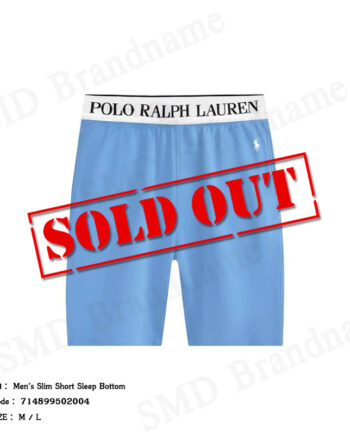 Polo Ralph Lauren กางเกงขาสั้นผู้ชาย รุ่น Men's Slim Short Sleep Bottom Code: 714899502004